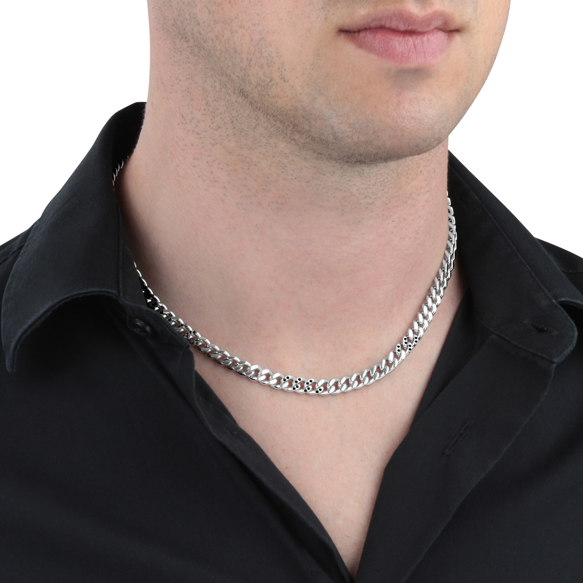 Collier en acier VELA argent, MORELLATO