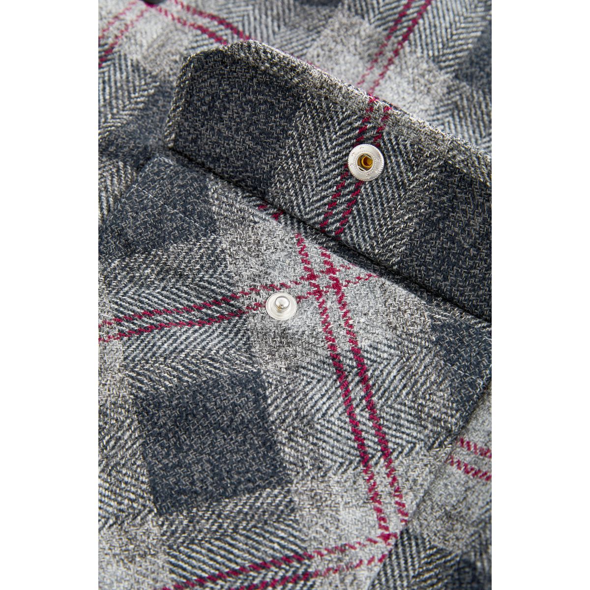 Chemise manches longues aux carreaux gris, NEXT
