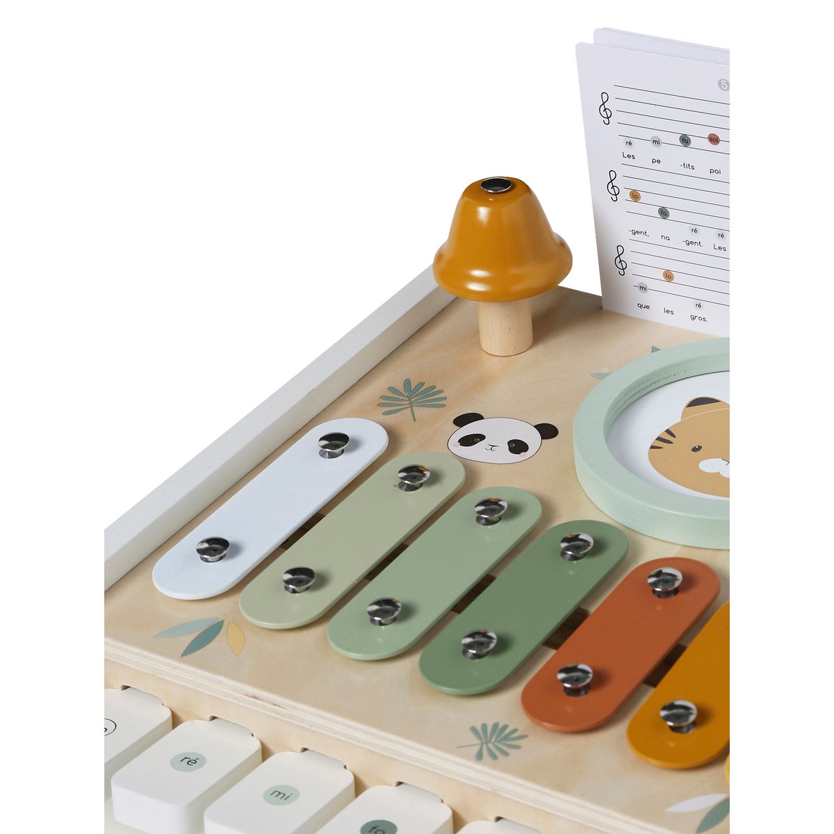 Piano musical 2 en 1 TANZANIE - bois FSC® beige, VERTBAUDET