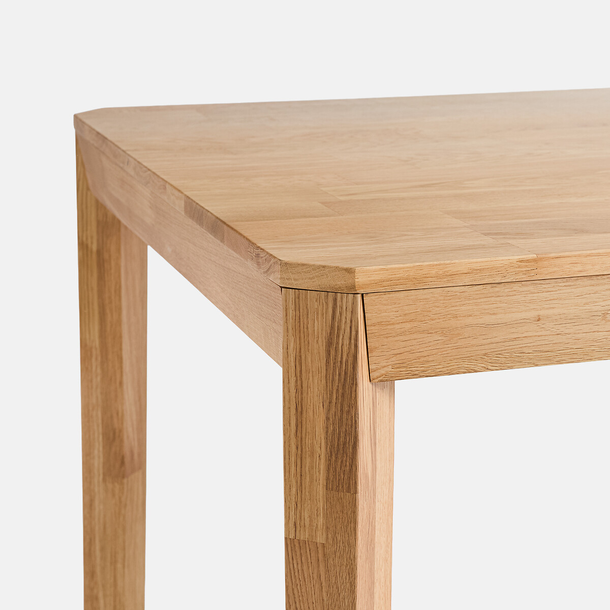 Table à manger, rectangulaire, chêne abouté, 8 personnes, NEODELITO coloris chêne, LA REDOUTE INTERIEURS