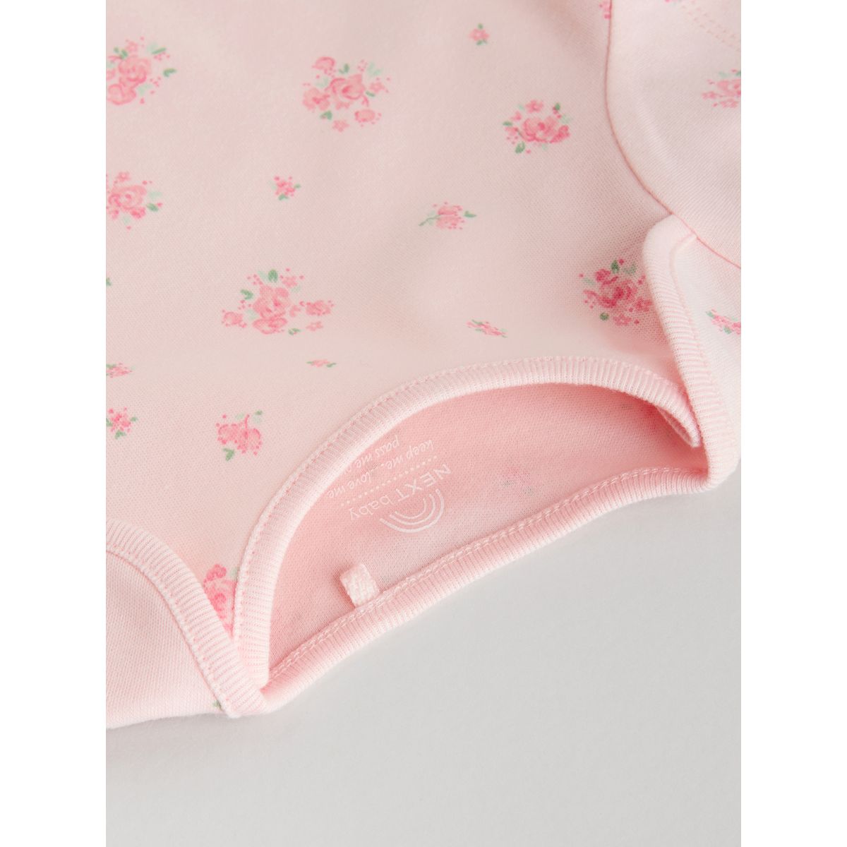 Body bébé à manches courtes rose, NEXT