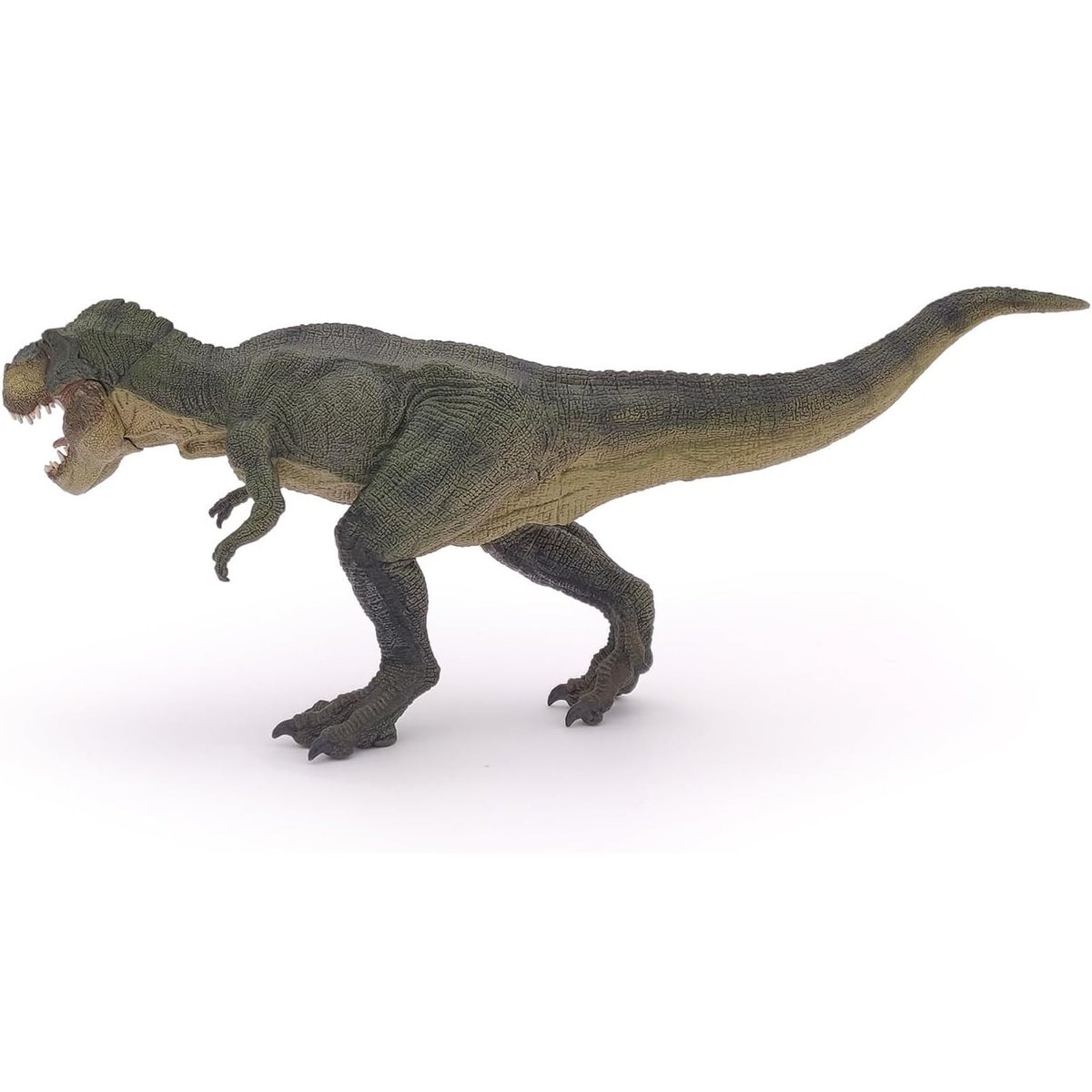 Figurine T-rex courant vert vert, PAPO