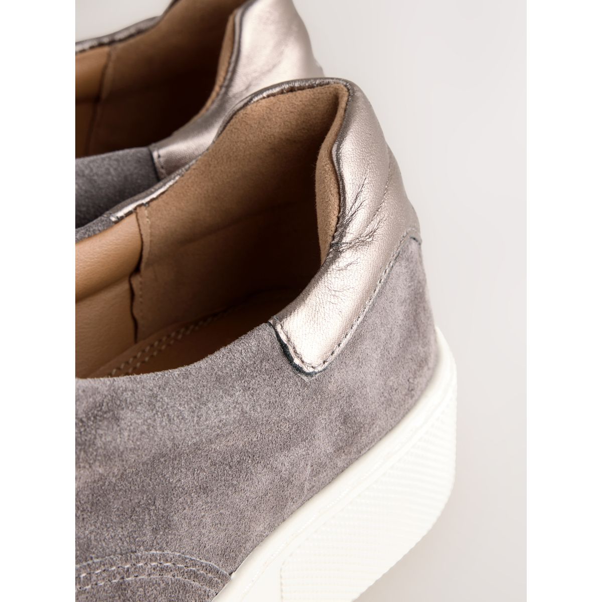 Baskets compensées fines forever comfort® gris, NEXT