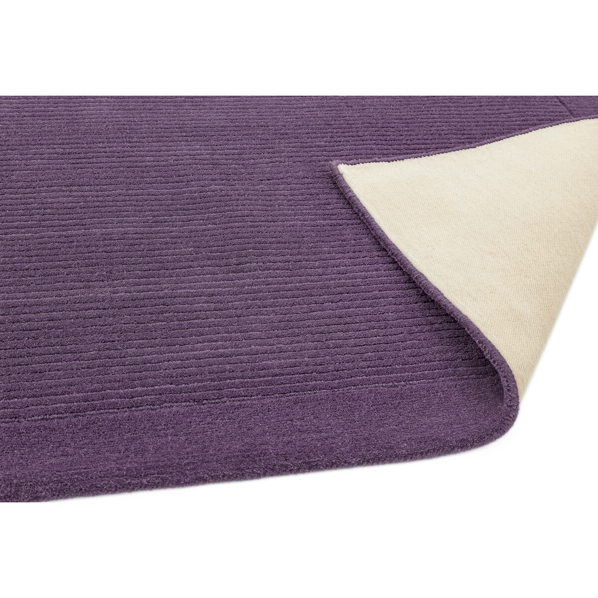 Hand Woven Wool Rug purple, SO'HOME