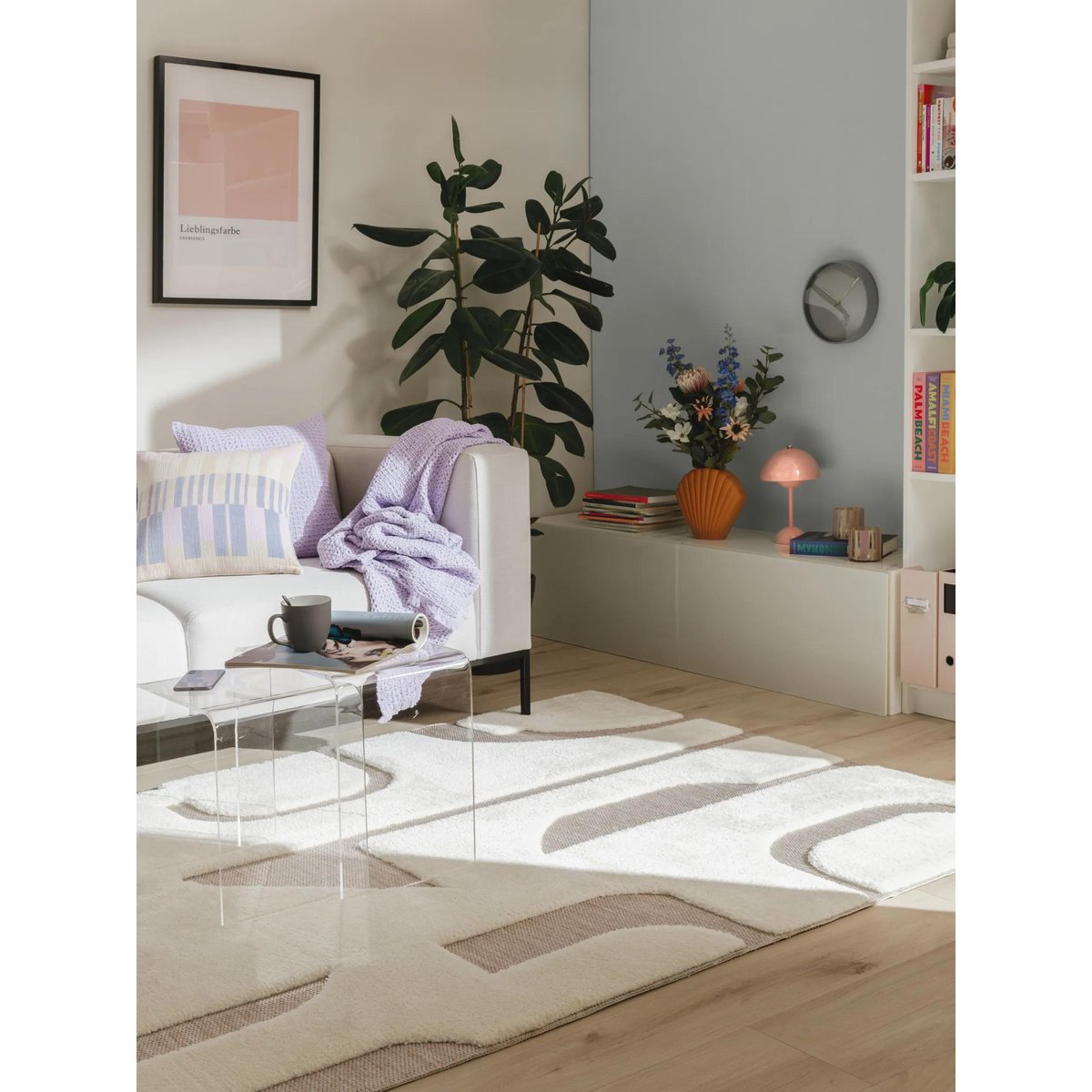 Tapis ELANIE crème/beige, BENUTA