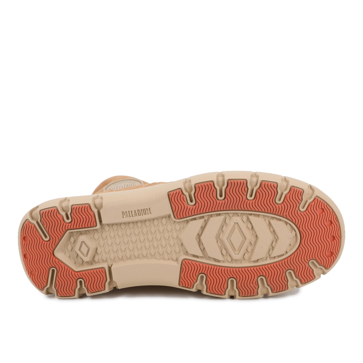 Baskets montantes en coton PALLAPOP HI ZIP SDE marron-dear brown, PALLADIUM
