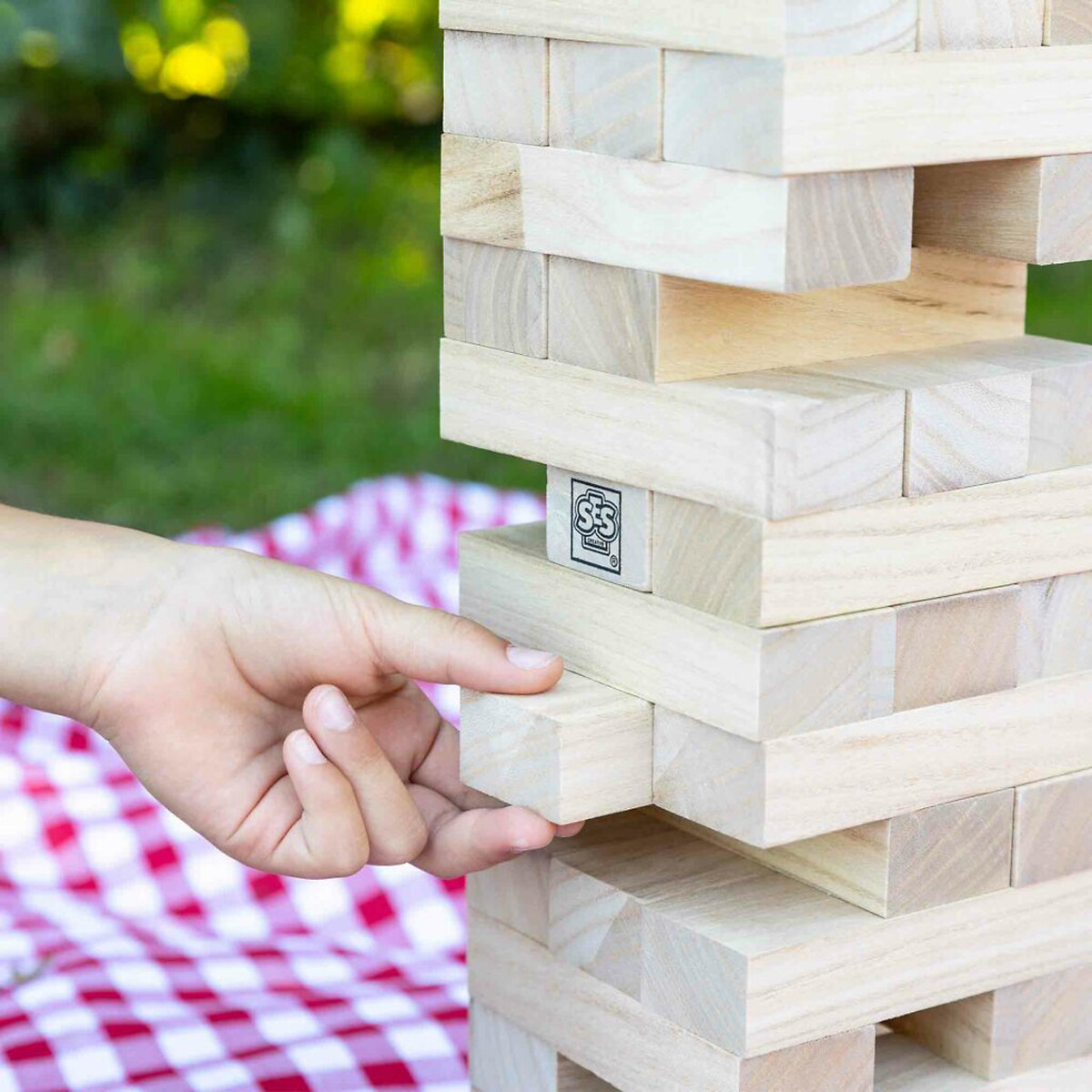 Jogo "Torre de empilhar XXL", SES multicolor, SES