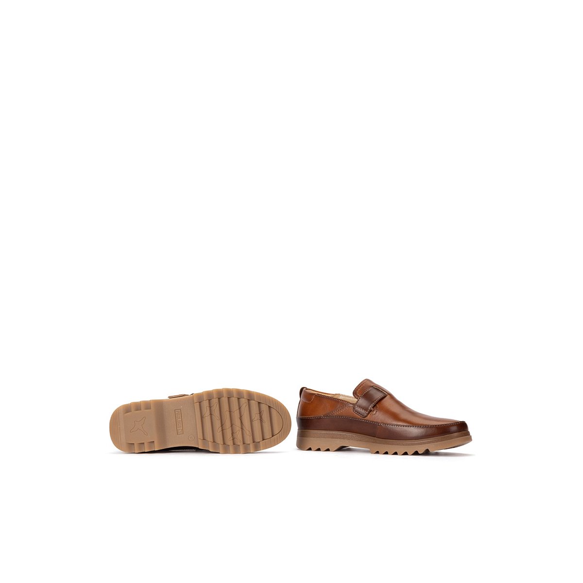 Chaussures plates cuir Vigo brandy, PIKOLINOS