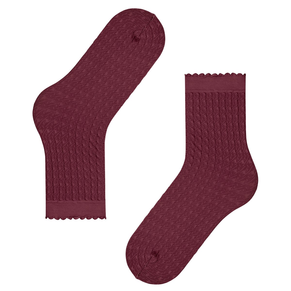 Chaussettes Posh Pulse 50 Semi-opaque cayenne (5950), FALKE