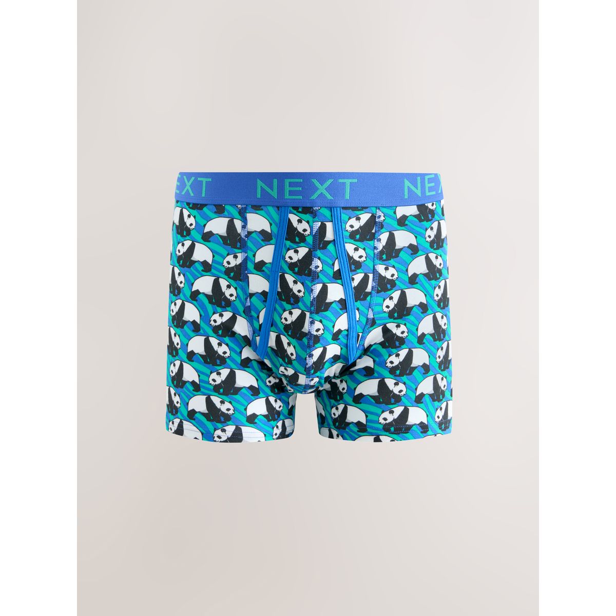 Boxer avec ouverture sur le devant, lot de 5 motif animaux rose vif/bleu, NEXT