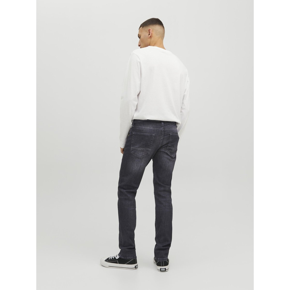Jean Slim black denim, JACK & JONES