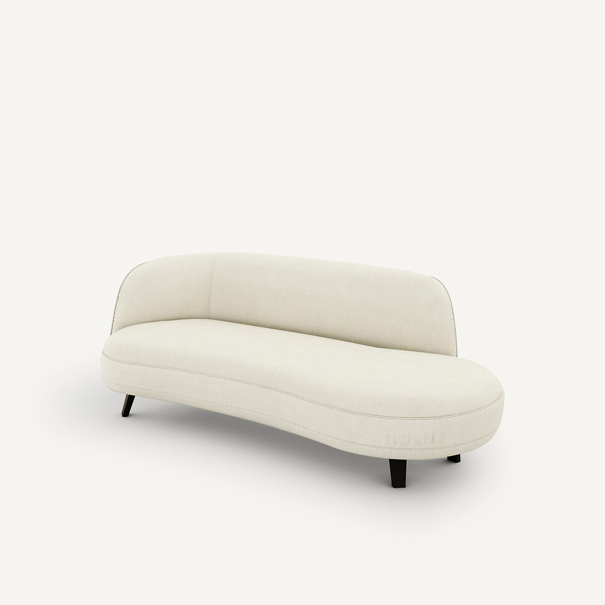 Zetel Dormeuse chambray linnen, Rosebury ecru, AM.PM X EMMANUEL GALLINA