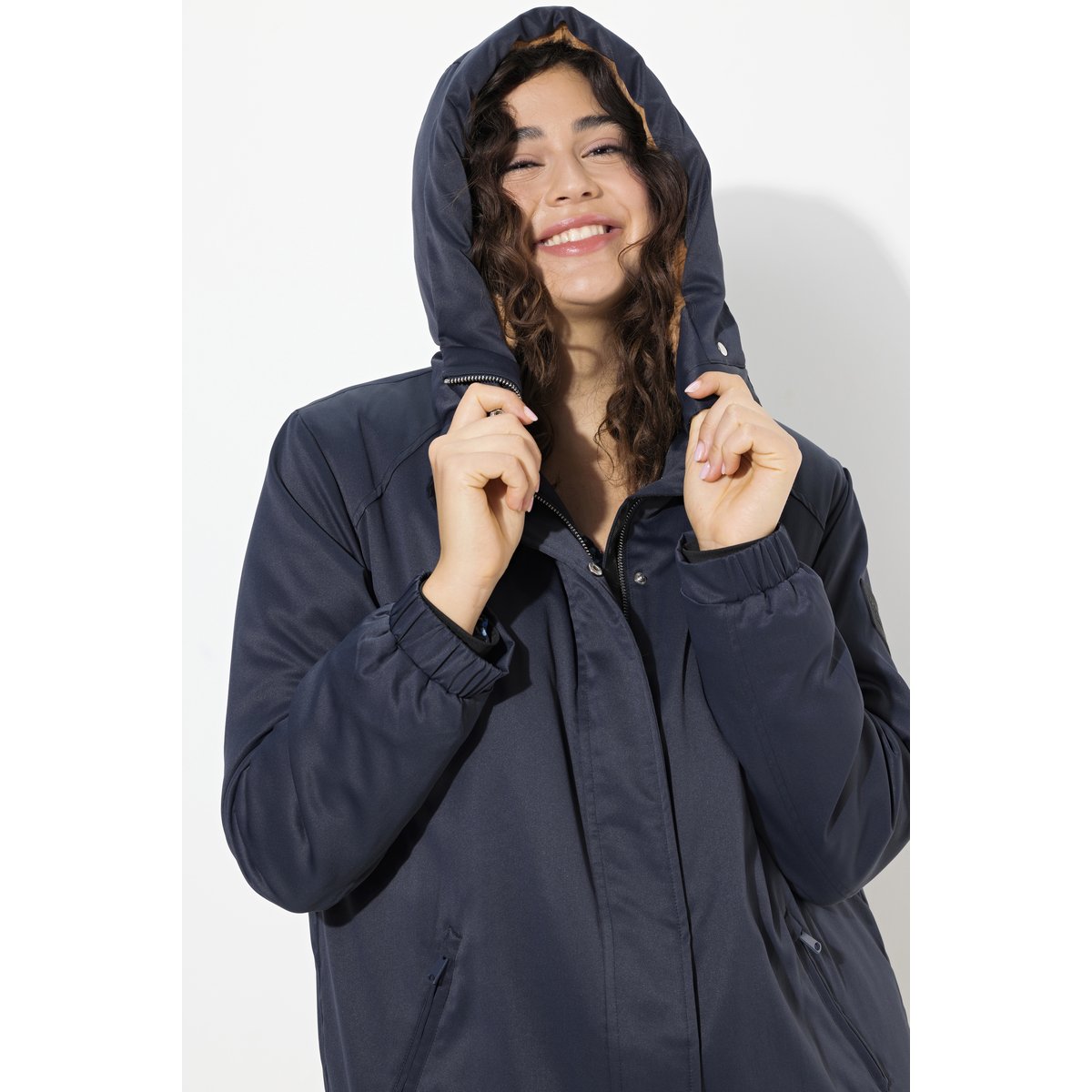 Manteau Cargo HYPRAR marine, ULLA POPKEN