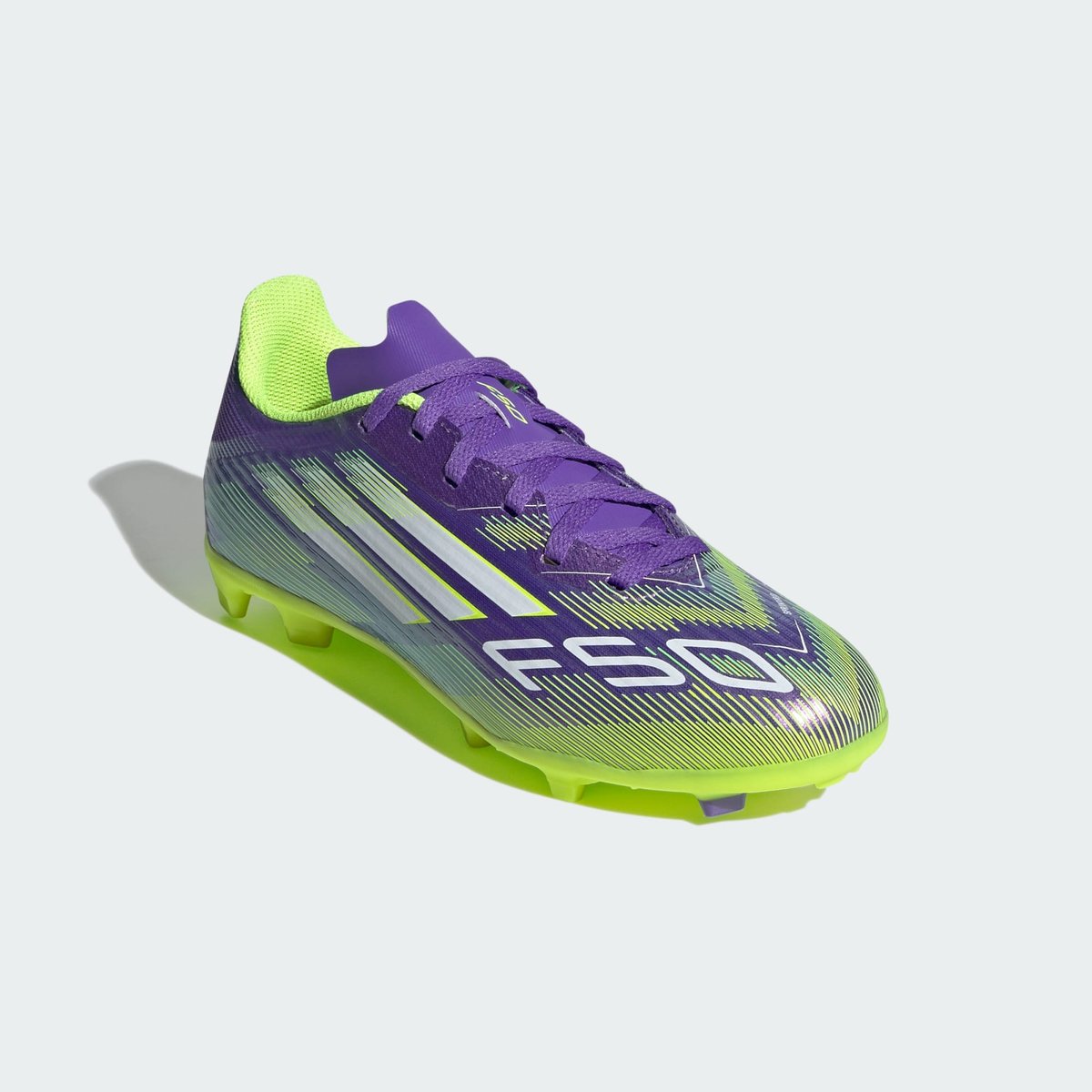 Chaussure F50 Ligue Terrains Fermes/Multi-Surfaces Chaussure F50 Ligue Terrains Fermes/Multi-Surfaces purple rush / cloud white / lucid lemon, adidas Performance