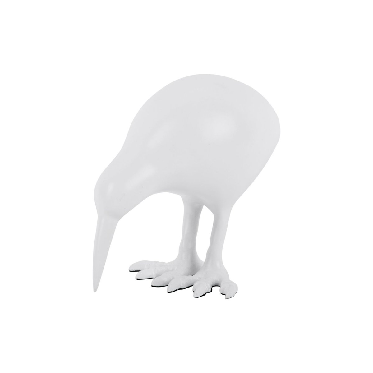 Ornement Bois BIRD blanc, PRESENT TIME