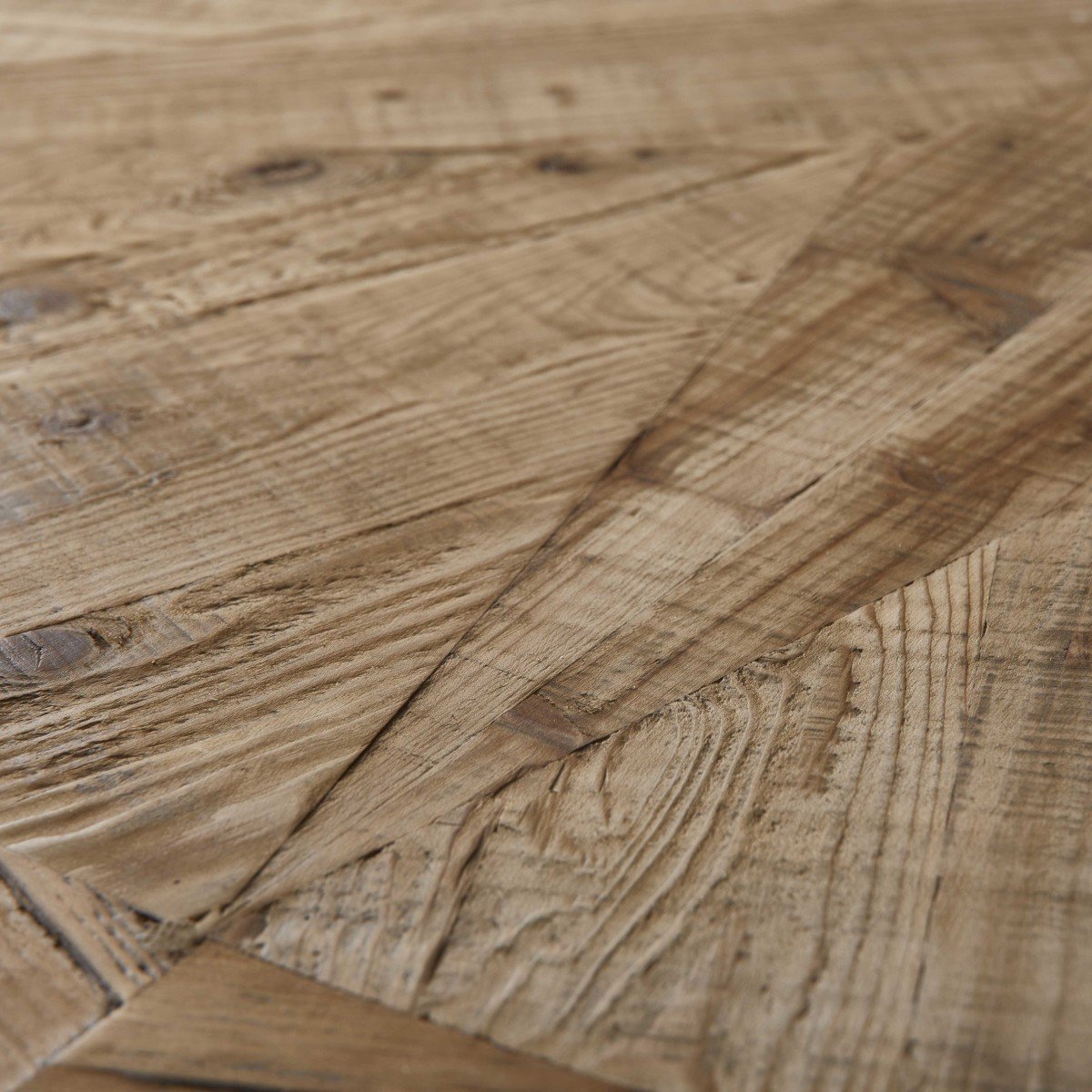 Gueridon en vieux pin L140 cm - MAGISTRAL beige, SIGNATURE