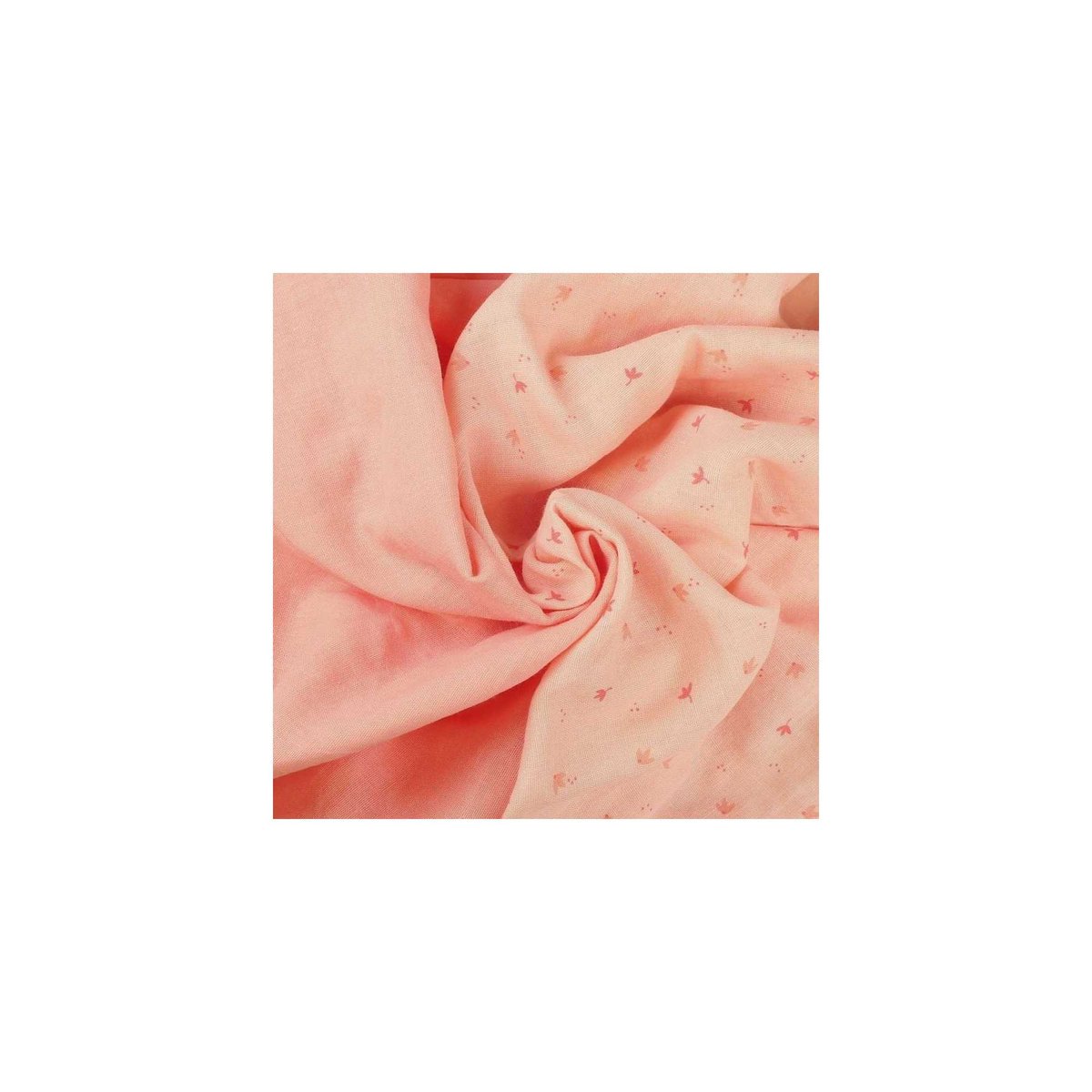 2 Langes bébé fille - Fleurs v019845, TROIS KILOS SEPT