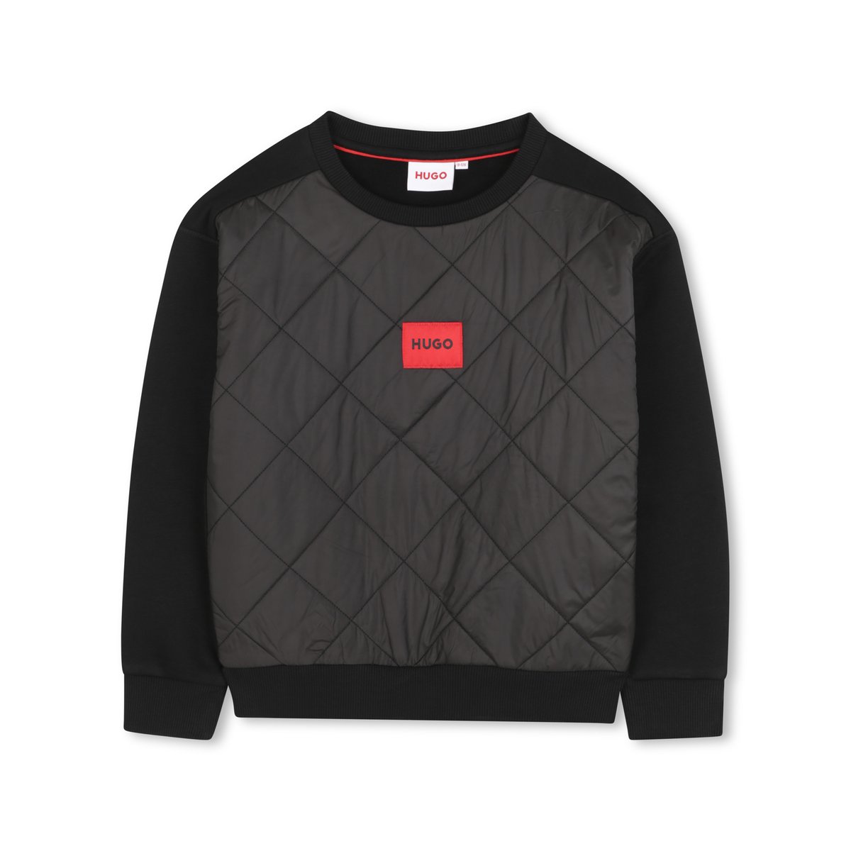 Sweat à col rond black, HUGO KIDSWEAR