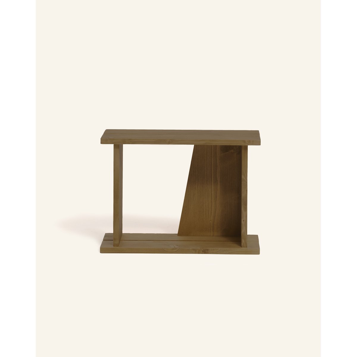 Étagère modulaire design naturel - NODO noyer, HANNUN