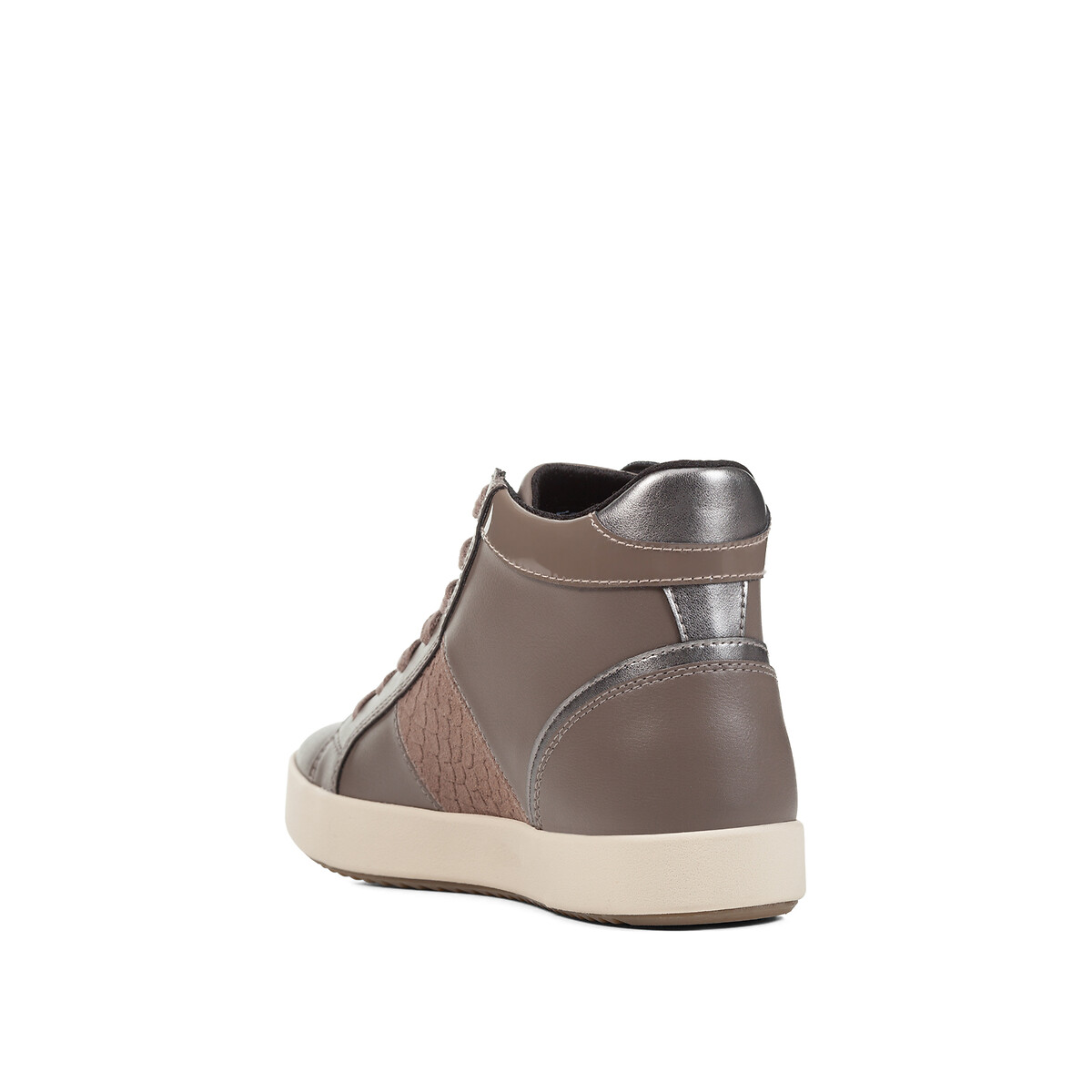 Baskets respirantes montantes Blomiee taupe, GEOX