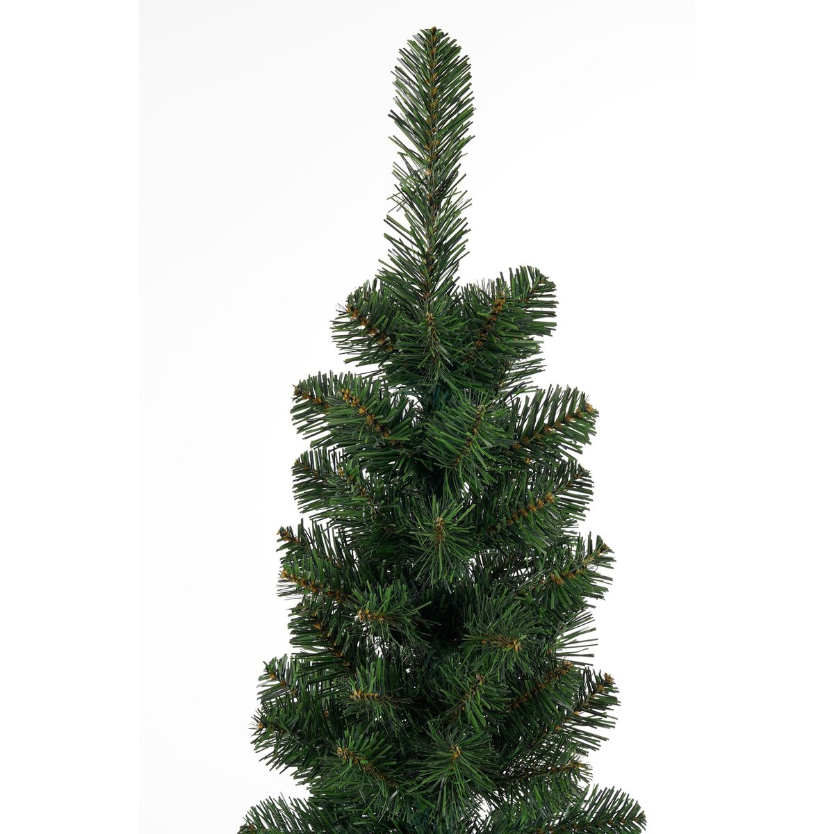 Sapin de Noël artificiel étroit H215 cm CHARLTON vert, BLACK BOX TREES