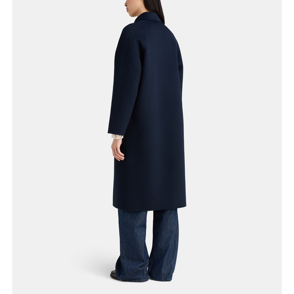 Manteau long olinda double face bleu marine, JODHPUR