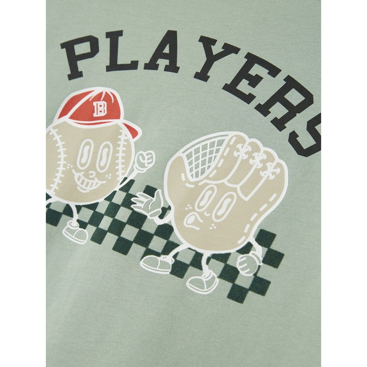 T-shirt manches longues vert, NAME IT