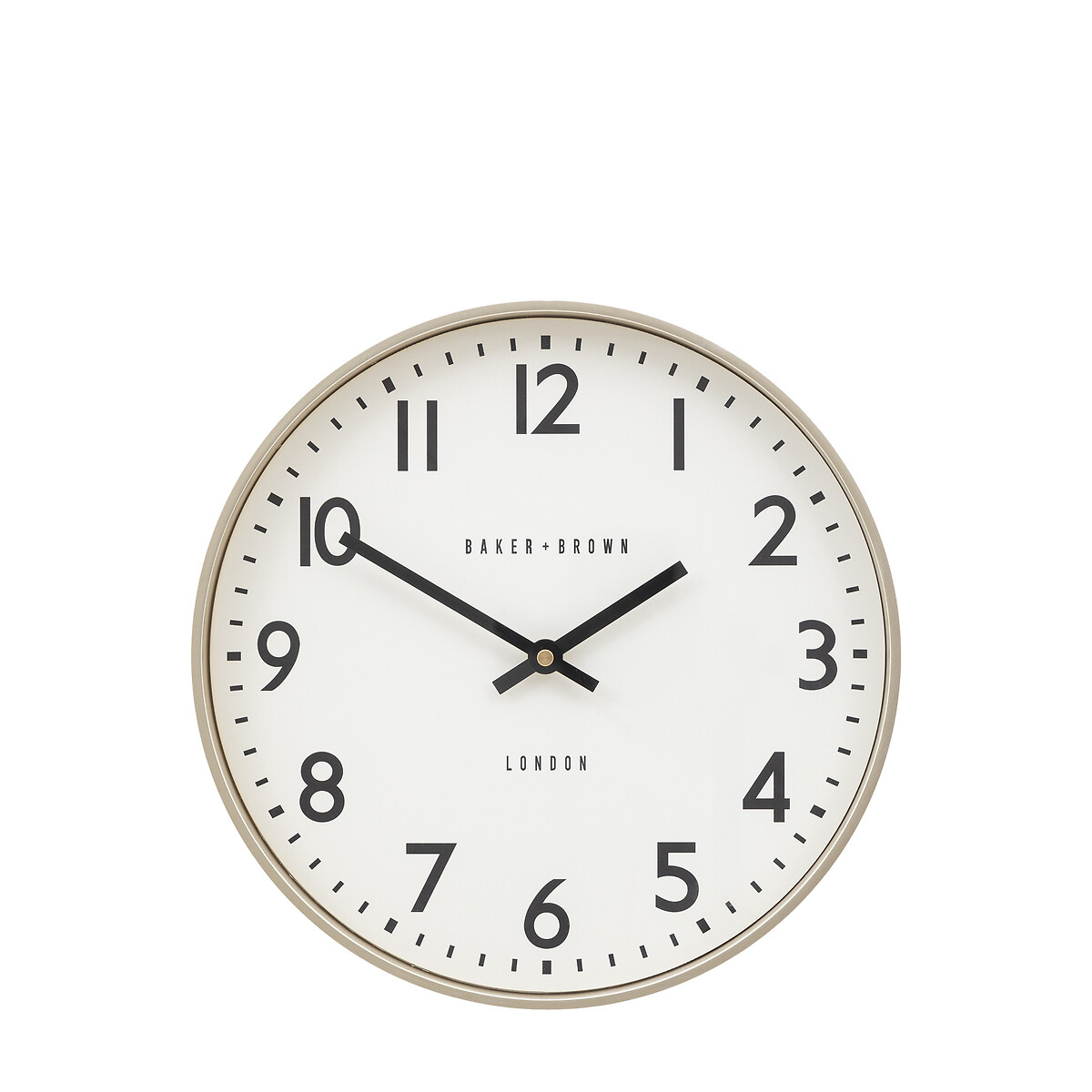 Norton Wall Clock 30cm champagne, SO'HOME