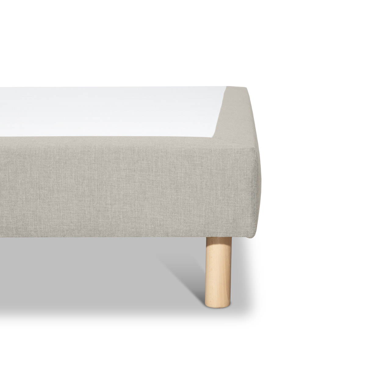 Sommier tapissier Tissu SISAL sable, BELLECOUR