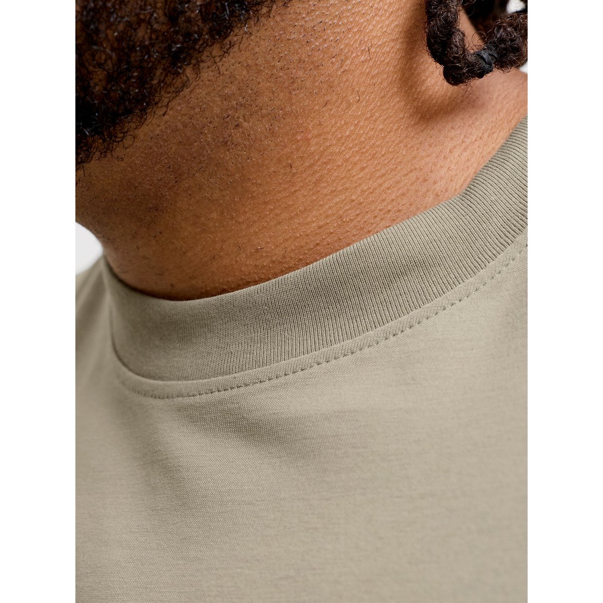 T-Shirt vetiver, JACK & JONES
