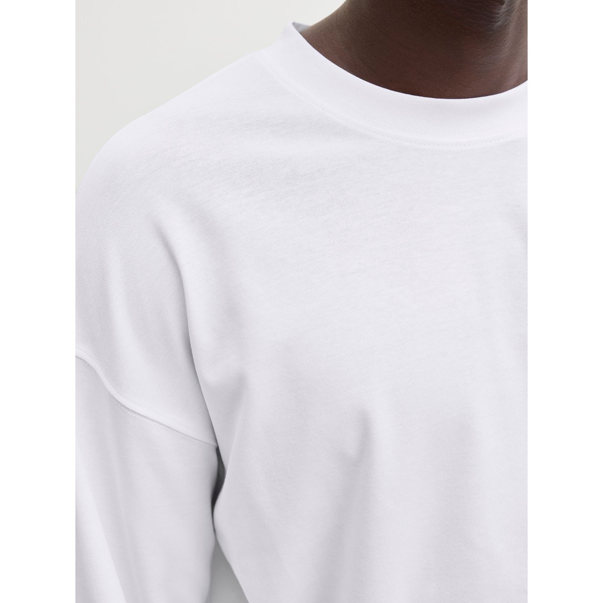 T-Shirt À Manches Longues white, JACK & JONES