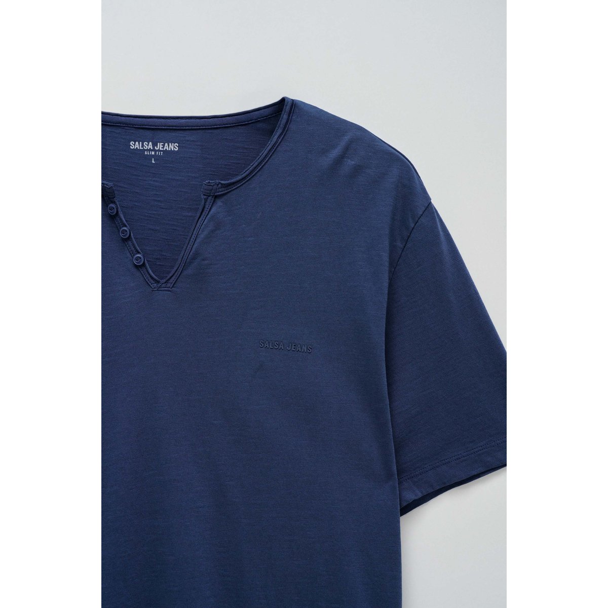 T-SHIRT AVEC LOGO bleu foncé, SALSA JEANS