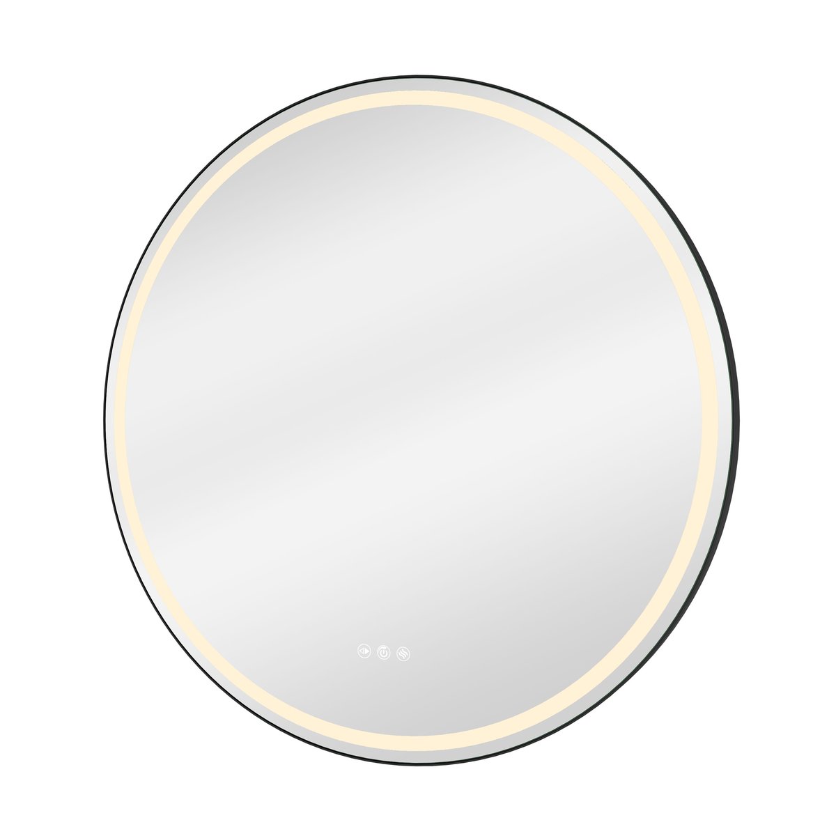 Miroir LED, REMIX noir, SENSEA
