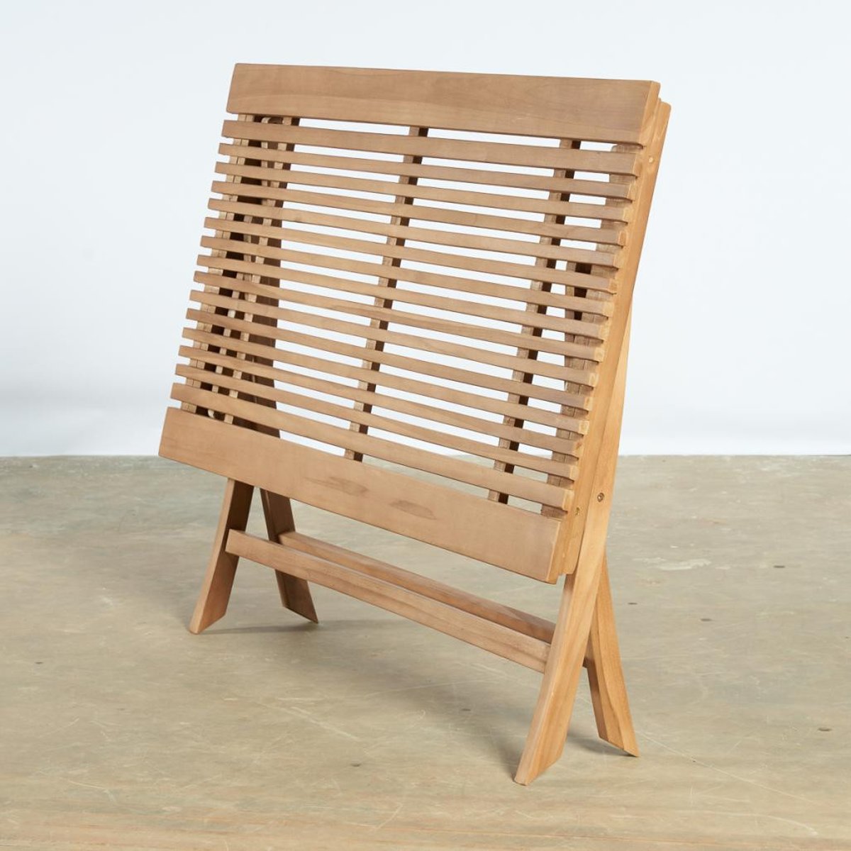 Table jardin pliante Janis naturel, WANDA COLLECTION