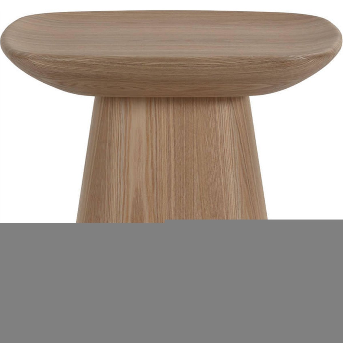 Table d'appoint en placage de frêne naturel, RECOLLECTION
