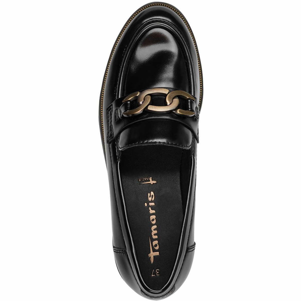 Mocassins noir, TAMARIS
