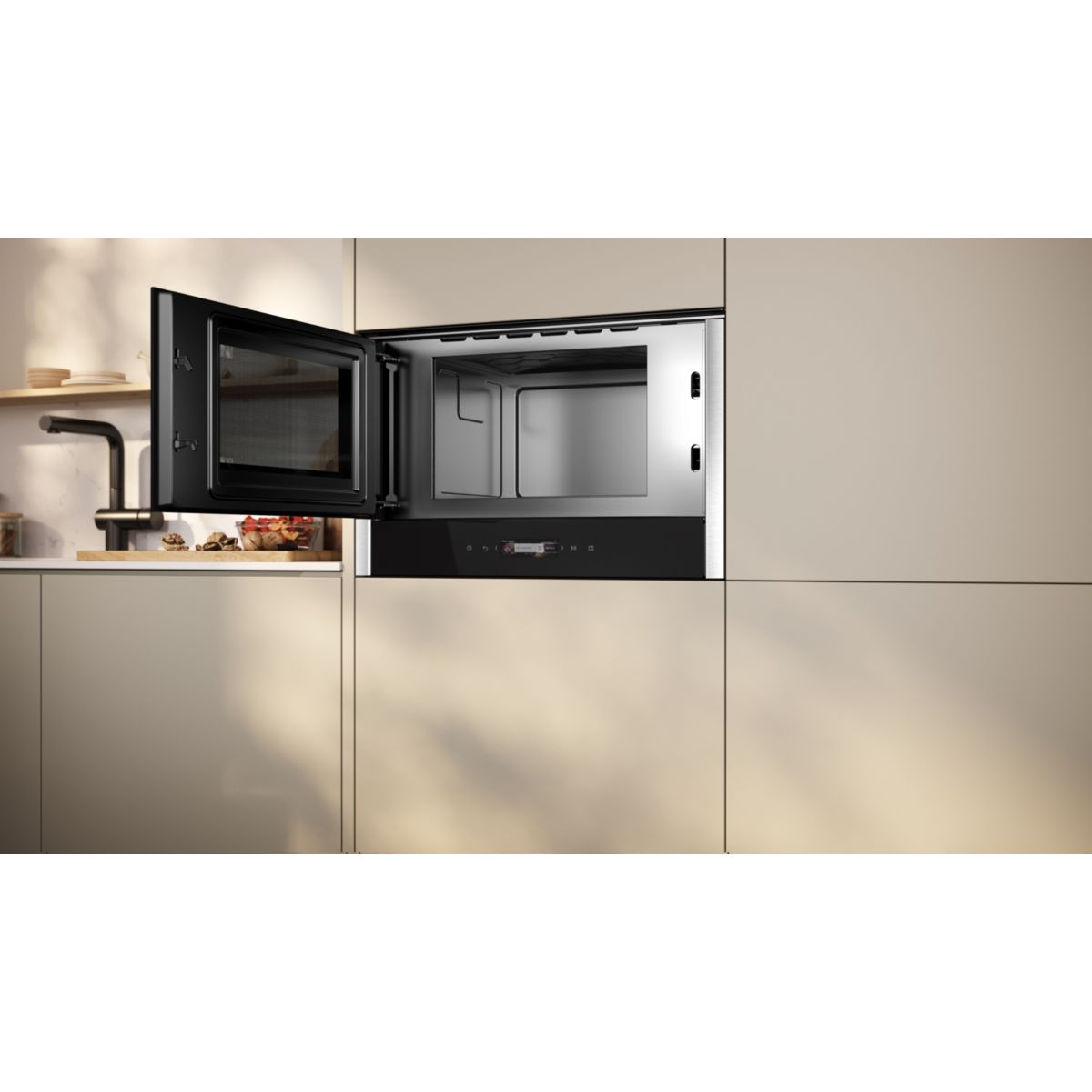 Micro ondes encastrable NL4WR21N1 N70 inox, NEFF