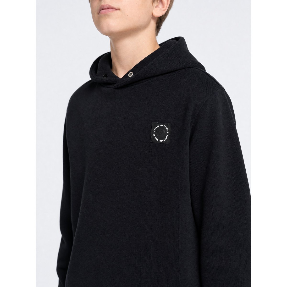 Sweat à capuche forgeland noir deep black, PETROL INDUSTRIES