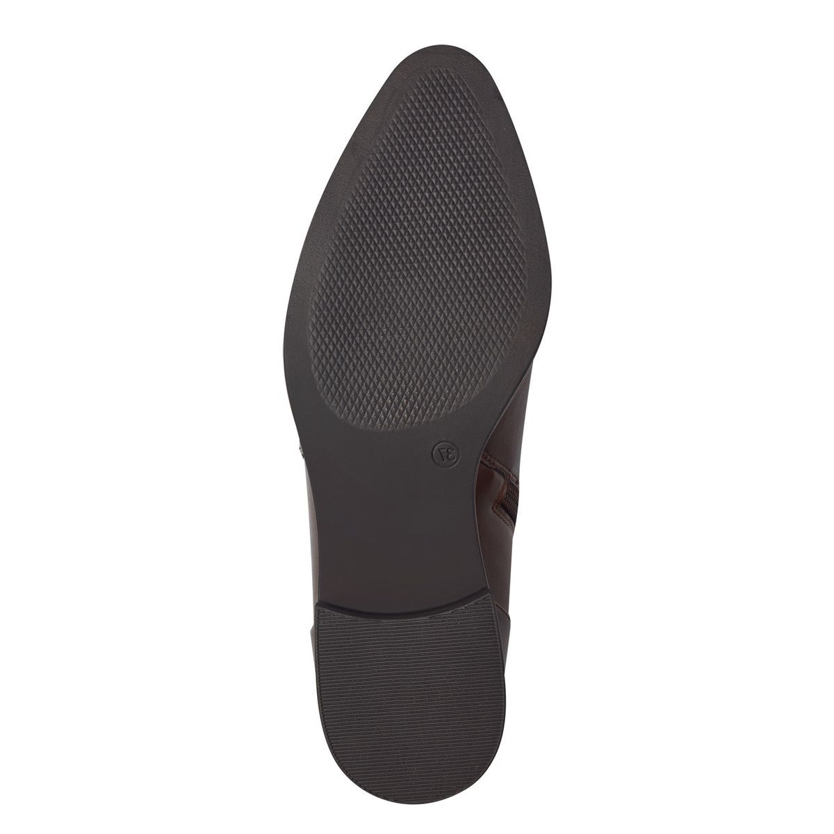 Bottine zippée marron, MARCO TOZZI