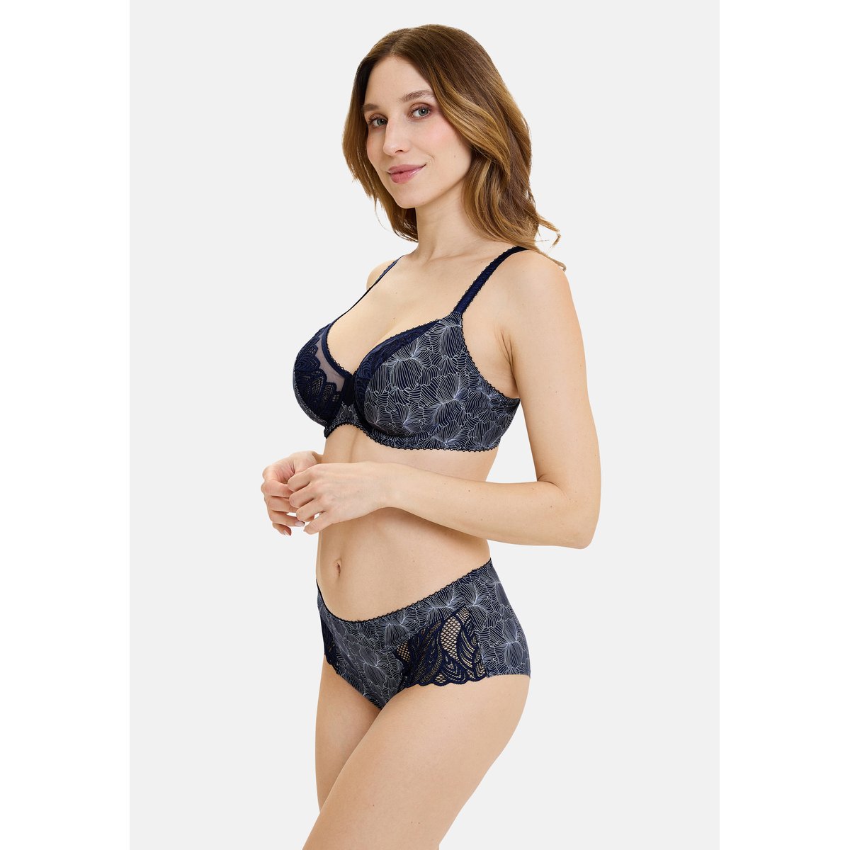 Shorty SABRINA corail marine, SANS COMPLEXE