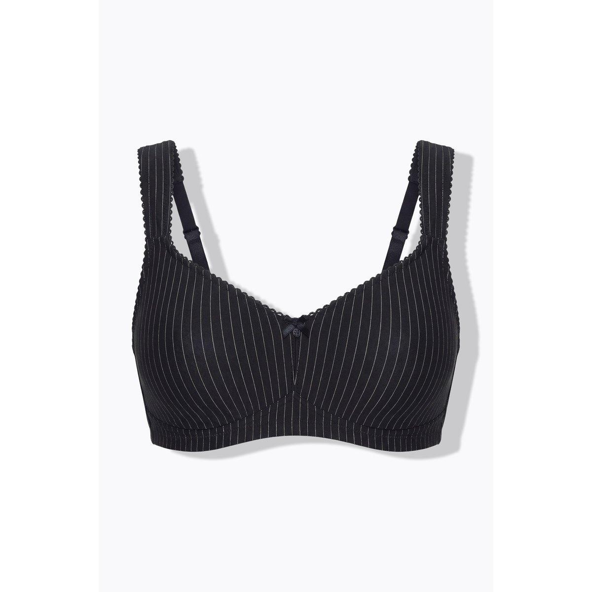 Soutien-gorge souple sans armatures noir, ULLA POPKEN