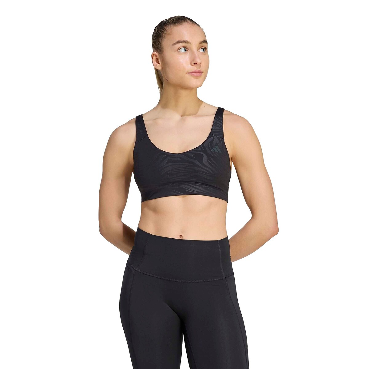 Soutien, alças amovíveis preto , adidas Performance