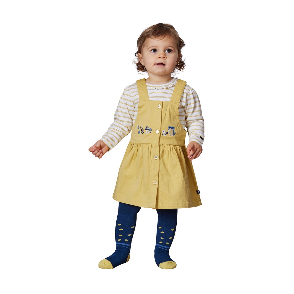 Collants molly tricot bebe bleu, SUCRE D'ORGE