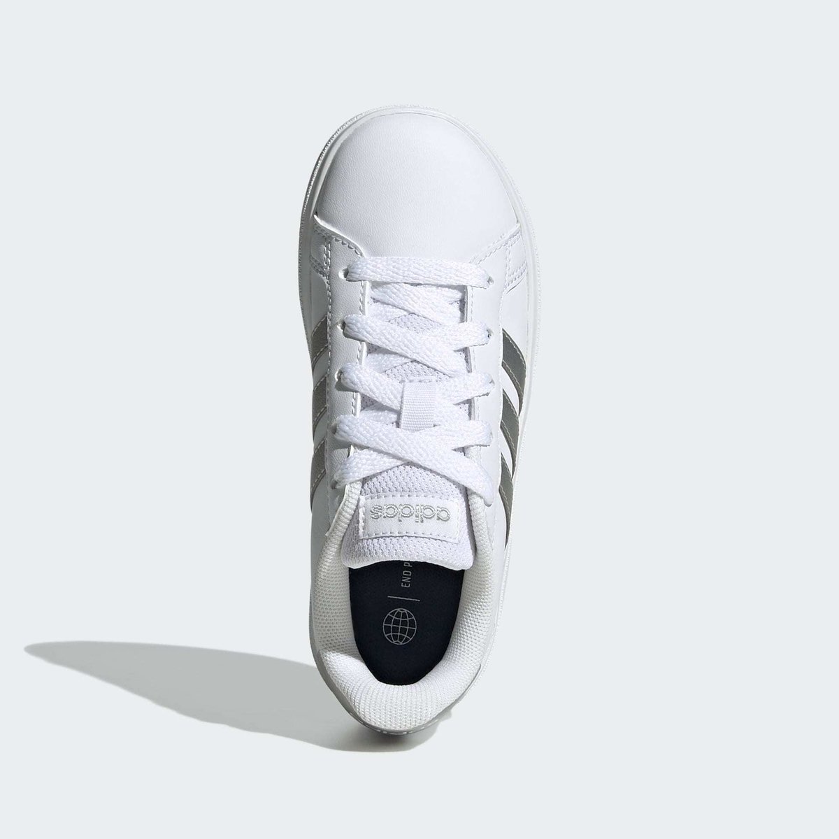 Chaussure Grand Court Lifestyle Tennis Lace-Up Chaussure Grand Court Lifestyle Tennis Lace-Up cloud white / matte silver / matte silver, ADIDAS SPORTSWEAR