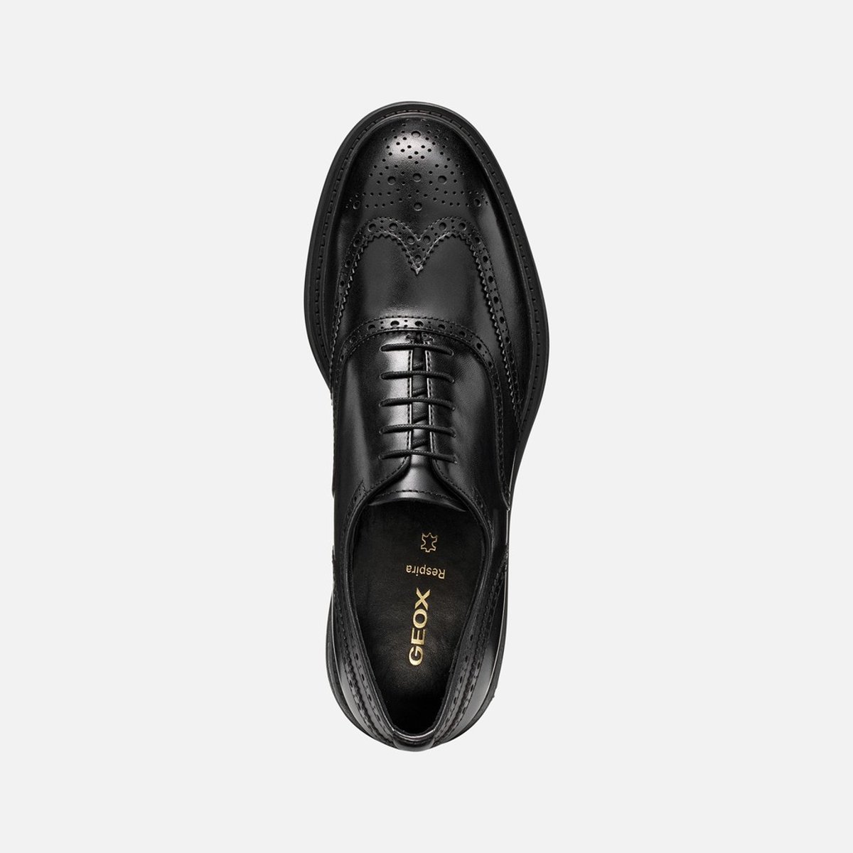Derbies U BEXFORD noir, GEOX