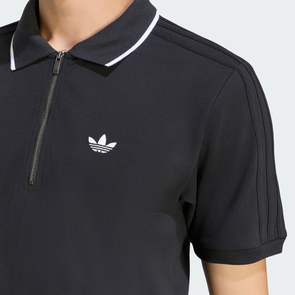 Polo 3 Bandes black, adidas Originals