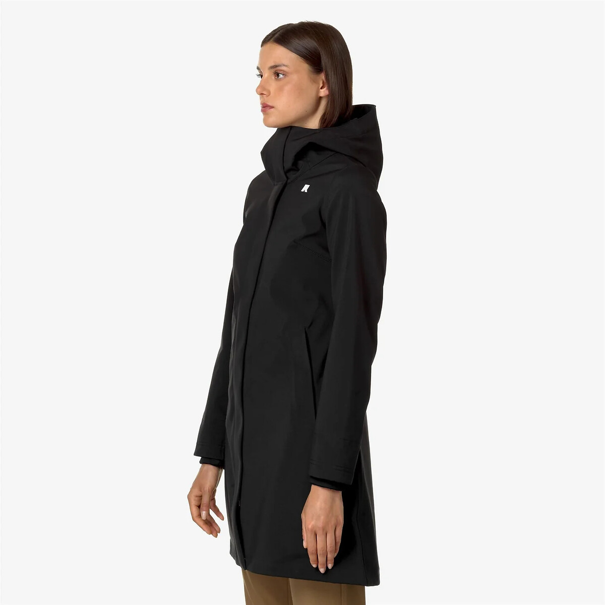 Parka mi-longue, STEPHY BONDED noir, K-WAY