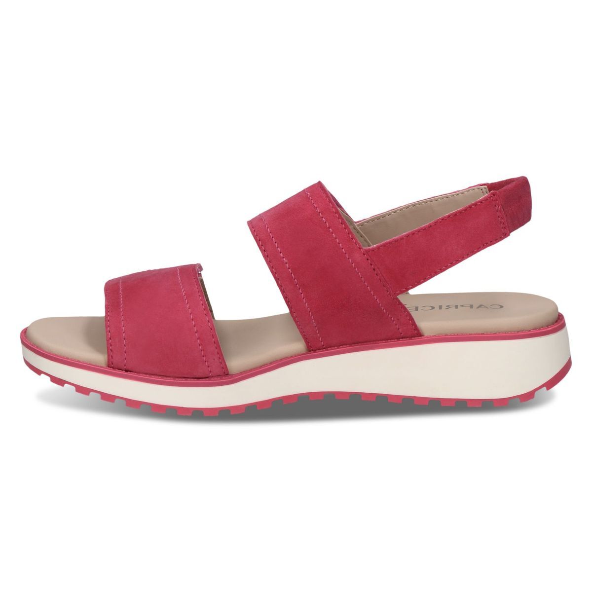 Sandale en cuir violet lilas, CAPRICE