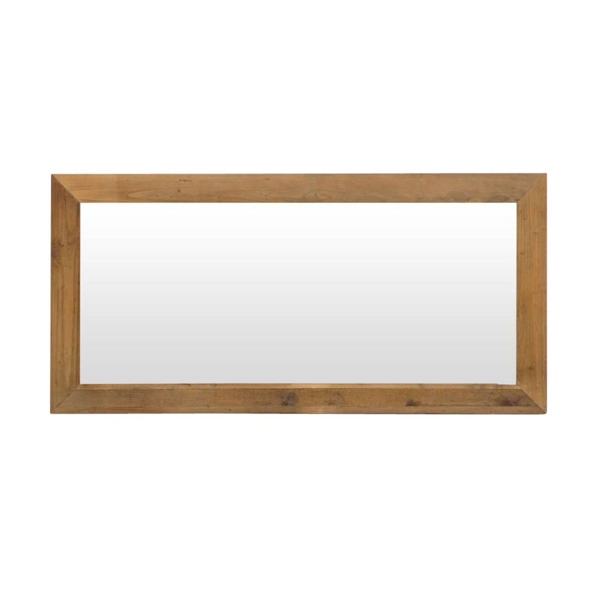 Miroir en bois recyclé rectangle GARANCE bois clair, MADE IN MEUBLES