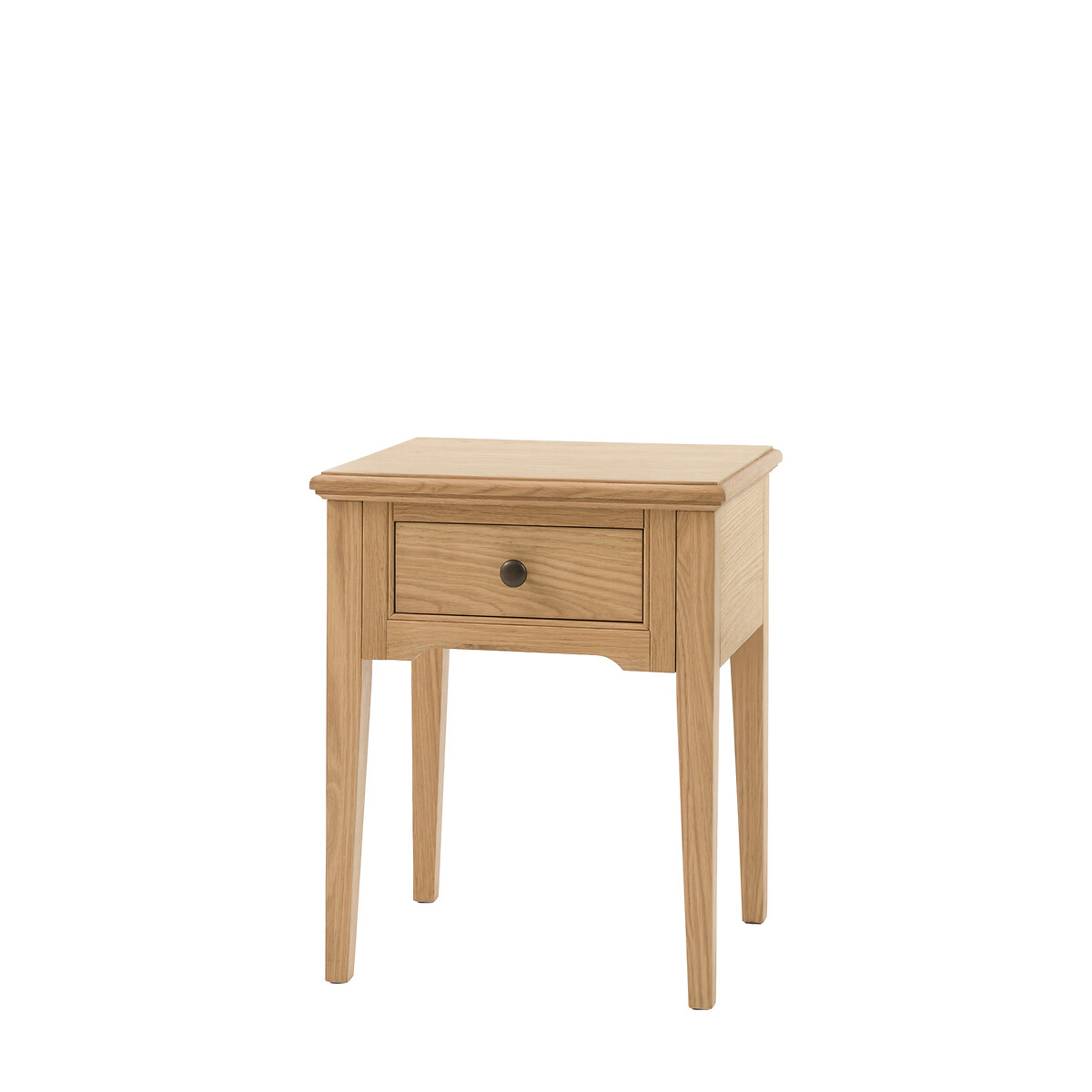 Harriet Oak 1 Drawer Side Table light oak wood, SO'HOME